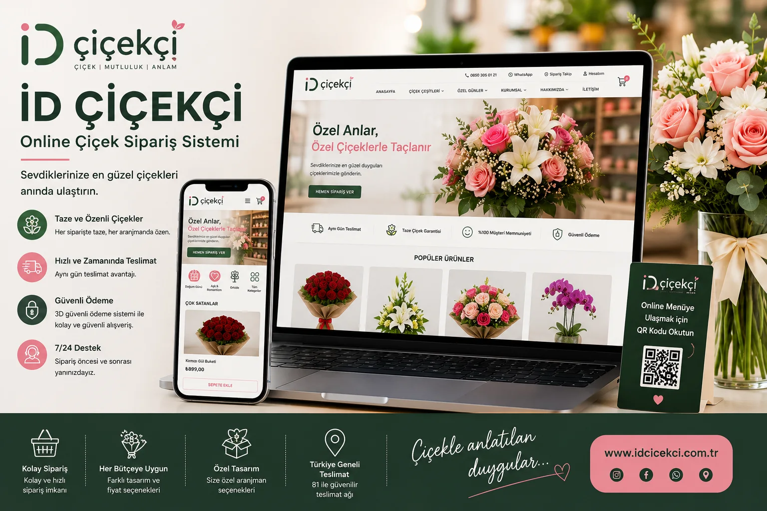 İD Çiçekçi Sistemi
